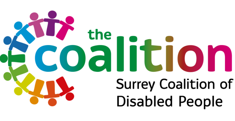 Surrey Coalition of Disabled People logo