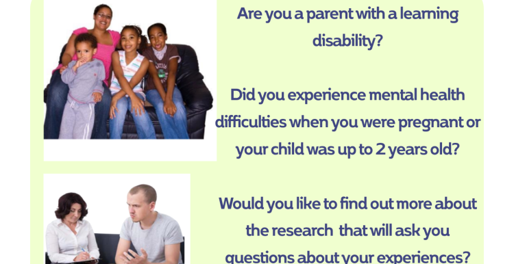 Royal Holloway Research Flyer- Parents with Learning Disabilities
