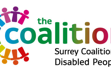 Surrey Coalition of Disabled People logo