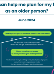 At the top of the image is the title of the report. Below the title is the date the report was published. In the bottom half of the image is the flyer used to promote the project. 